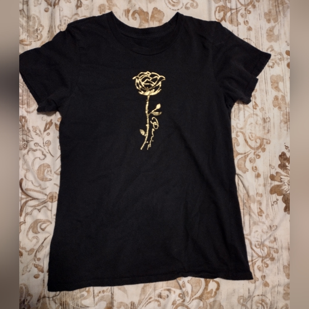 Black T-shirt M (Juniors)